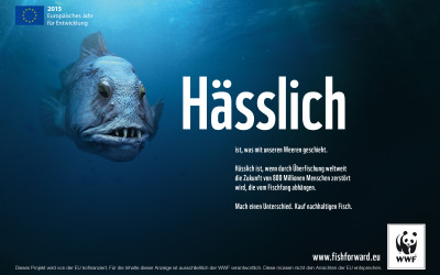 WWF präsentiert „hässliche“ Werbekampagne