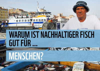 Why is sustainable seafood good for… people?