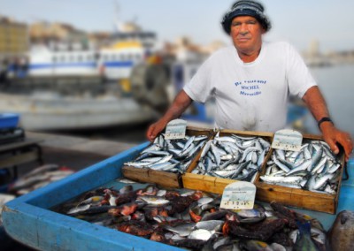 Fischerei und Produzenten