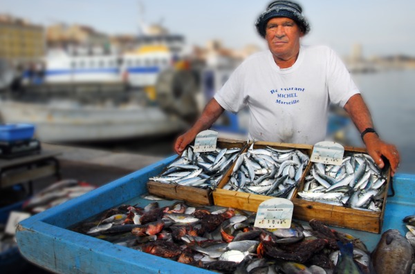 Fischerei und Produzenten