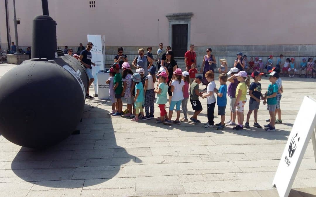 children at wwf event