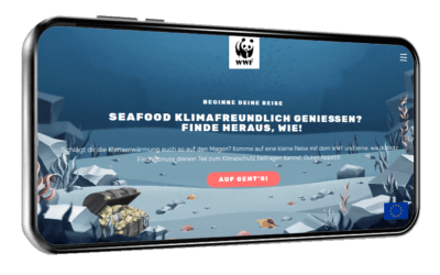 Fish Forward gewinnt Gold für das Finprint-Game